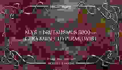 Newtrack 10 years - Part 3 :  Brutalismus 3000 (live) & more