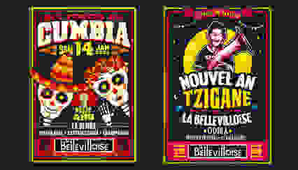 NOUVEL AN TZIGANE  &  FIESTA DE CUMBIA 