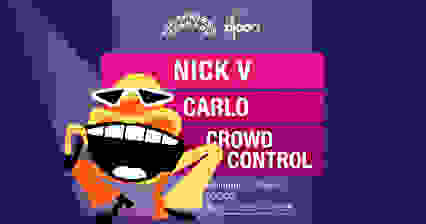 Happiness Therapy : Nick V, Carlo, Crowd Control