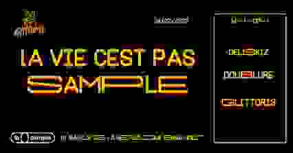 La vie c'est pas Sample