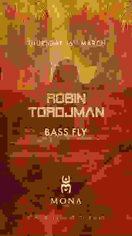 ROBIN TORDJMAN, BASS FLY I MONA X BOUM BOUM