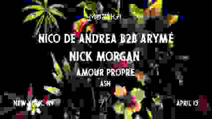 Muzika x Madame Records: Nico De Andrea, Arymé, Nick Morgan