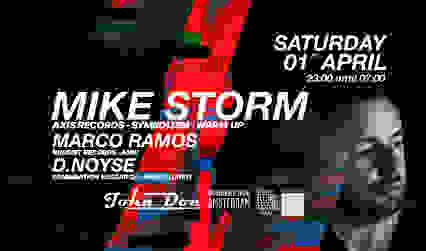 Amsterdam Techno Sessions w/ Mike Storm (Axis Records) LIVE!