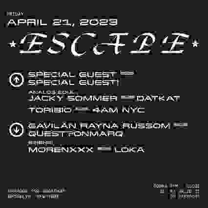 ESCAPE: b2b NIGHT with ANALOG SOUL and friends