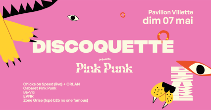 BIZARRE · Discoquette présente : Pink Punk