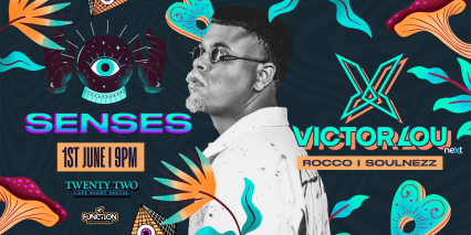 Function presents SENSES w/ VICTOR LOU...