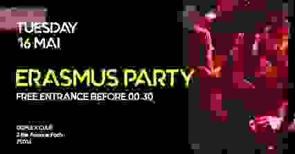 ERASMUS PARTY 16 MAI_ DUPLEX CLUB