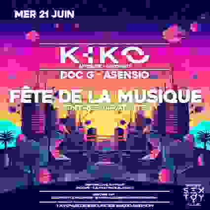 Fête de La musique Avignon avec KIKO + DOC G + ASENSIO