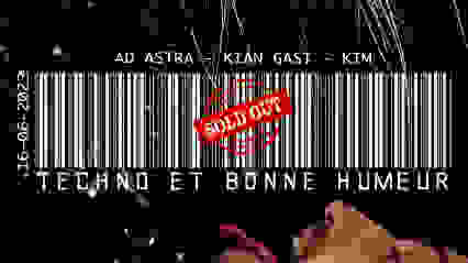 TECHNO ET BONNE HUMEUR - TBH#9 (SOLD OUT)