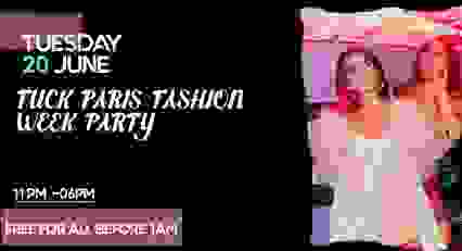 FUCK PARIS FASHION WEEK PARTY