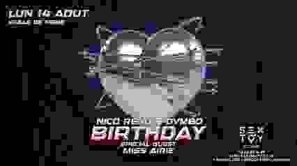 Nico Reno & DVMBO Birthday Party w/ Miss Airie au SextoyClub