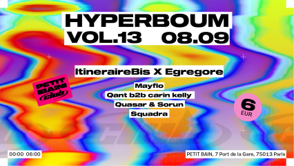 HYPERBOUM X ITINERAIREBIS X EGREGORE