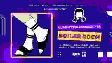 Claquettes chaussettes - Boiler Room by Conspiracy Events