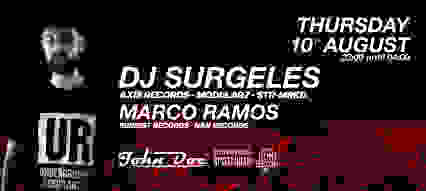 Amsterdam Techno Sessions w/ DJ Surgeles (Axis Records)