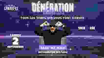 Génération Canailles - Samedi 2 septembre