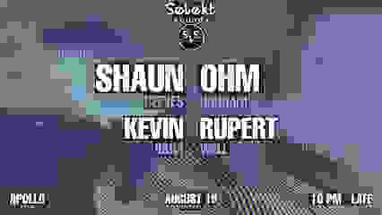 Selekts Sounds w/ Shaun Reeves, Ohm Hourani, KO & Rupert W.