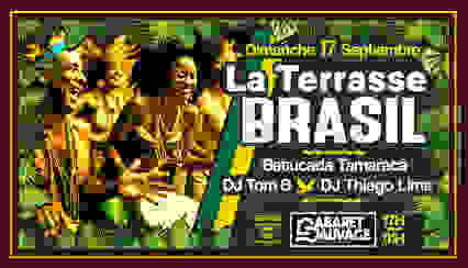 La Terrasse Brasil du Cabaret Sauvage