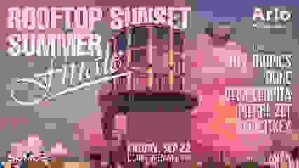 Rooftop Sunset Summer Finale - Arlo Williamsburg