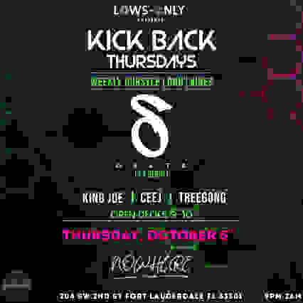 KickBack Thursdays W/ Delta(UK) U.S Debut**