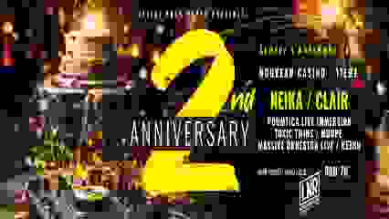 LAISSEZ NOUS RAVER présente : 2nd Anniversary