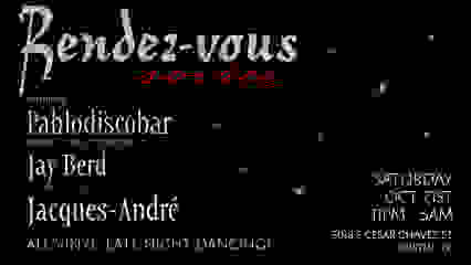 Rendez-vous: Soirée | all vinyl | after hours