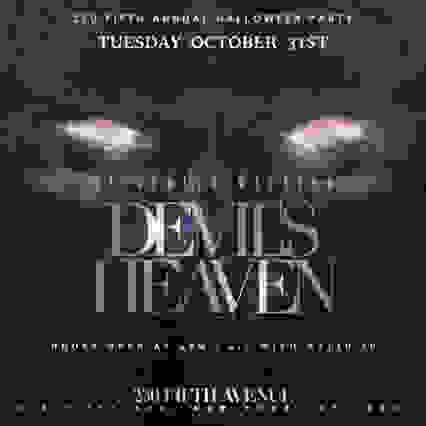 Devil's Heaven @ 230 Fifth Rooftop - TUESDAY 10/31