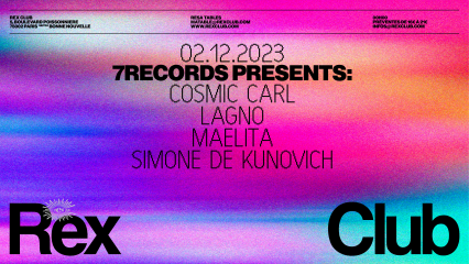 7RECORDS PRESENTS: Simone de Kunovich, Maelita & more