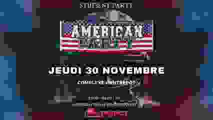 American Student Party : Jeudi 30 Novembre