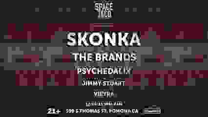 SPACE TACO!! Ugly Sweater Party w The Brands, Skonka+