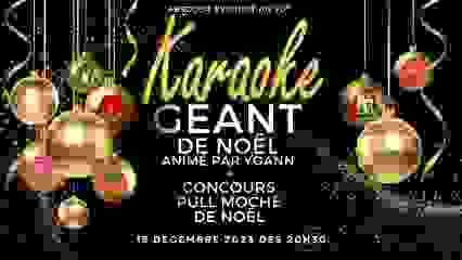 Karaoké Géant avec Concours du Pull Moche de Noël