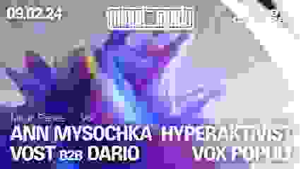 Minuit Rapide - Vol.3 | Club Cabaret w/ HYPERAKTIVIST & more