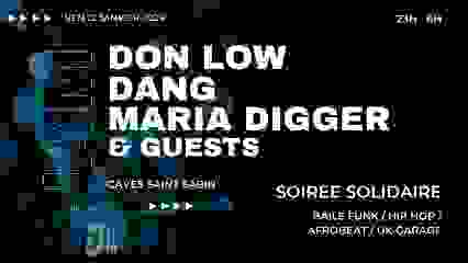 Jam Baile Funk / Hip Hop   w/ Don Low / Dang / Maria Digger