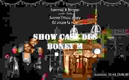 Soirée disco crazy  & show case Boney M