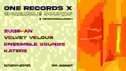 One Records/Ensemble Sounds: Subb-an, Velvet Velour, Kate08