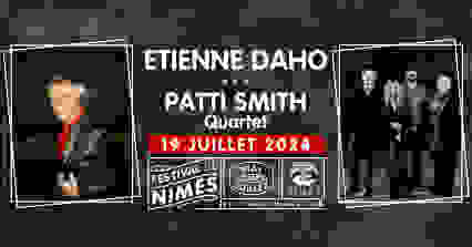 ÉTIENNE DAHO & PATTI SMITH QUARTET / FESTIVAL DE NIMES 2024