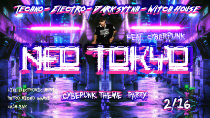 Neo Tokyo: Cyberpunk Theme Party 2/16