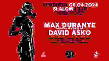 SLALOM : TBM — Max Durante (Vinyle Set) • David Asko