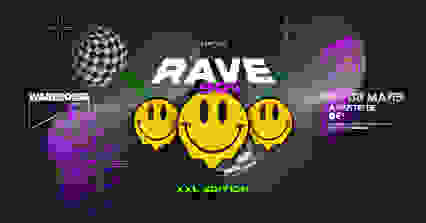 RAVE 90's XXL édition w/ Juria & More - WAREHOUSE NANTES