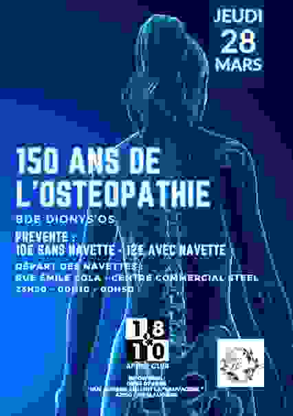 150 ans de l'osthéopathie