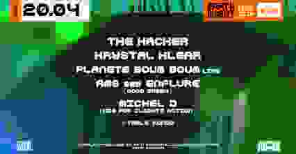 EARTH NIGHT W/ The Hacker, Krystal Klear, AMS b2b Enflure