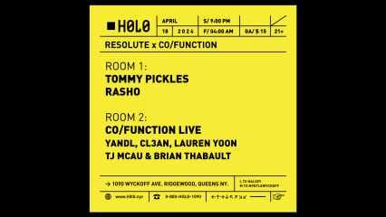 ReSolute with Tommy Pickles, Rasho & Co/Function LIVE