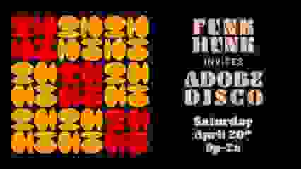 Funk Hunk Invites Adobe Disco