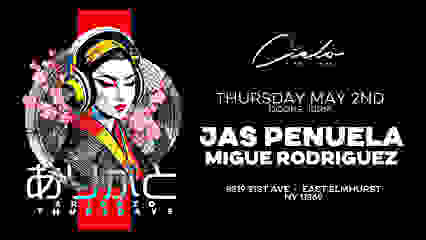 ARIGATO THURSDAYS w/ JAS PENUELA & MIGUE RODRÍGUEZ 5.2.24