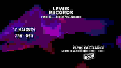 Lewis Records Présent Baile Punk !