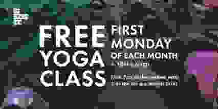 Free Yoga class_ First Monday Of The Month _may 6th