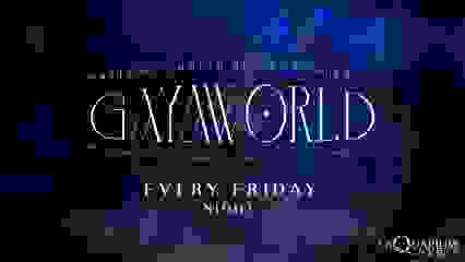 GAYAWORLD x AQUARIUM CLUB x EVERY FRIDAY XX