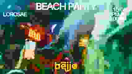 Beach party - Beijo