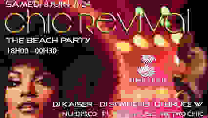 "Chic Revival" Beach Party Jimbaran Plage Golfe Juan