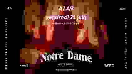 NOTRE DAME - VEN 21 JUIN