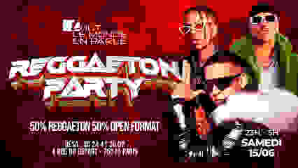 Reggaeton party XXL & hip hop rooftop club